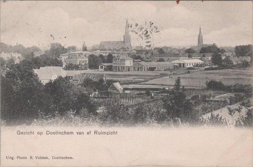 DOETINCHEM - Gezicht op Doetinchem van af Ruimzicht, Verzamelen, Ansichtkaarten | Nederland, Verzenden