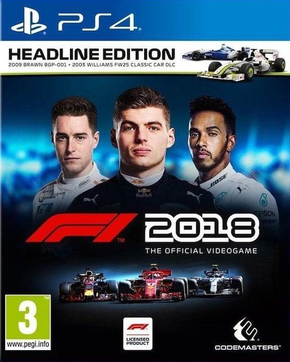 F1 2018 (PS4 Games), Spelcomputers en Games, Games | Sony PlayStation 4, Zo goed als nieuw, Ophalen of Verzenden
