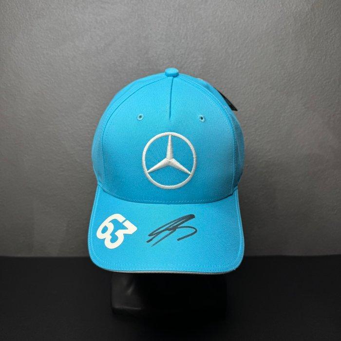 Mercedes - Formule 1 - George Russell signed - 2024 -, Verzamelen, Automerken, Motoren en Formule 1