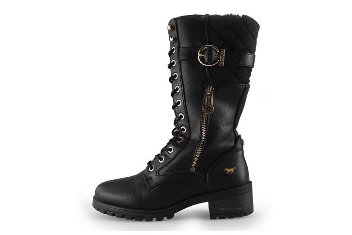 Mustang laarzen in maat 36 Zwart | 10% korting, Kleding | Dames, Schoenen, Zwart, Zo goed als nieuw, Hoge laarzen, Verzenden