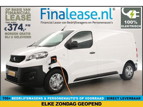 Peugeot e-Expert 75 kWh L2H1 Gratis E-Step Elektrisch €374pm, Auto's, Bestelauto's, Lease, Automaat, Elektrisch, Peugeot, Wit