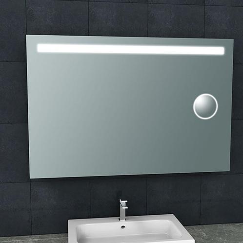 Wiesbaden Tigris Badkamerspiegel met LED - ScheerSpiegel -, Huis en Inrichting, Woonaccessoires | Spiegels, Nieuw, Ophalen of Verzenden
