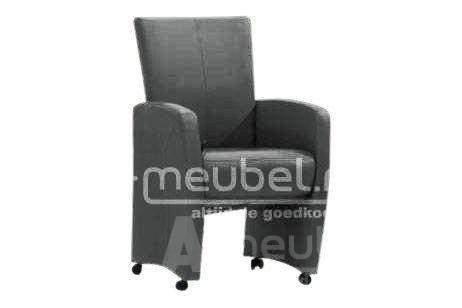 Eetkamerstoel Carlo - eetkamerstoelen - Grijs, Huis en Inrichting, Stoelen, Grijs, Nieuw, Stof