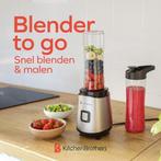 2dekans | KitchenBrothers Mini Blender - Blender to Go -, Witgoed en Apparatuur, Blenders, Ophalen of Verzenden, Zo goed als nieuw