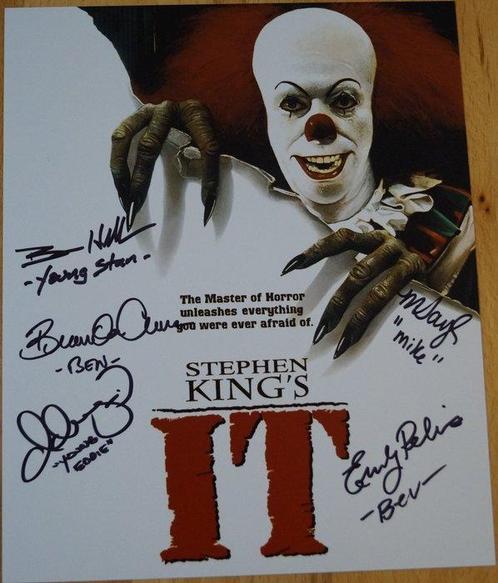 Stephen King’s It - Fantastic autograph from the five child, Verzamelen, Film en Tv