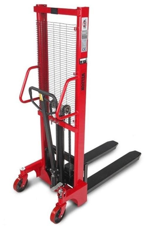 Handmatige Stapelaar Weldon 1600mm Hefhoogte - 1000kg, Zakelijke goederen, Machines en Bouw | Heftrucks en Intern transport, Ophalen of Verzenden