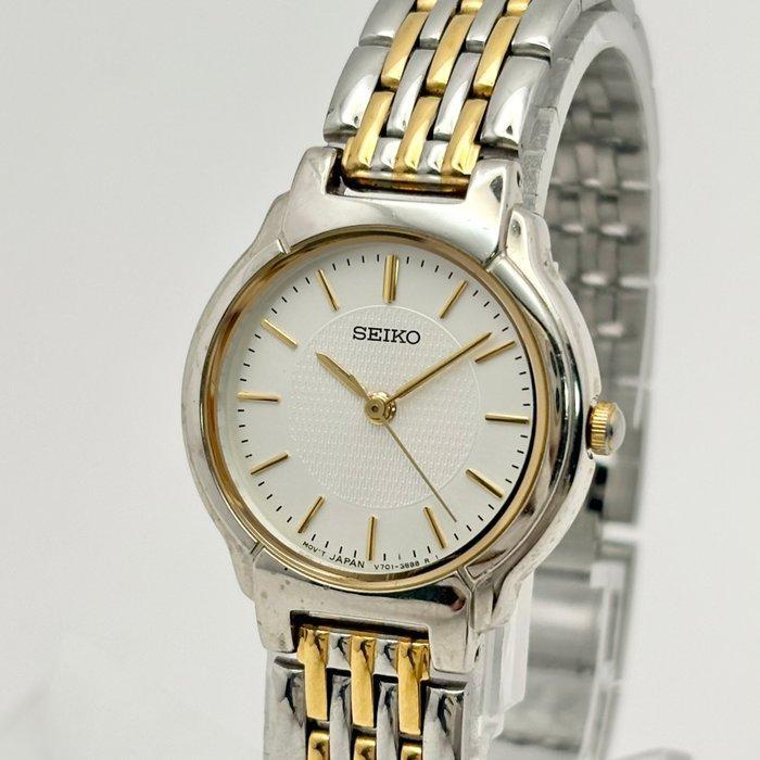 Seiko - Zonder Minimumprijs - V701-2C10 - Dames - 1996, Sieraden, Tassen en Uiterlijk, Horloges | Antiek