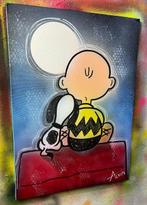 Alvin Silvrants (1979) - Charlie Brown & Snoopy - full moon