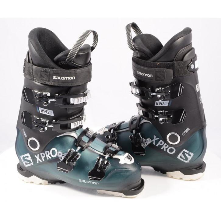 41 42 43 44 skischoenen SALOMON X PRO R90 WIDE, Oversized pi, Sport en Fitness, Skiën en Langlaufen, Skiën, Schoenen, Gebruikt