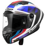 LS2 FF805 Thunder GP Aero Raute Blauw Rood 06 Integraalhelm, Nieuw met kaartje, Overige merken, Heren, Verzenden