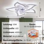 MiiR Stille led-plafondventilator met verlichting, 50 W, sla, Verzenden, Nieuw