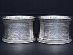 Servetring - Henin & Cie (1896) — Set van sterlingzilveren, Antiek en Kunst, Antiek | Goud en Zilver