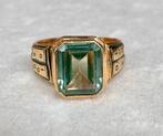 Ring - 19.2 kt. Geel goud Aquamarijn, Sieraden, Tassen en Uiterlijk, Ringen, Nieuw