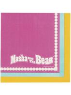 Masha En De Beer Servetten 33cm 16st, Verzenden, Nieuw
