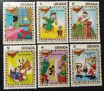 71 series (korte), 427 Disney-stickers uit verschillende, Postzegels en Munten, Gestempeld