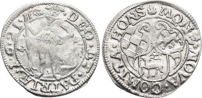 Kipper-12 Kreuzer 1621 Hohnstein-grafschaft Friedrich Ulr..., Postzegels en Munten, Munten | Europa | Niet-Euromunten, Verzenden