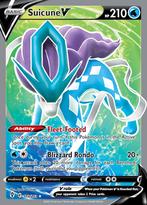 suicune v 173/203 evolving skies, Ophalen of Verzenden, Nieuw, Losse kaart, Foil