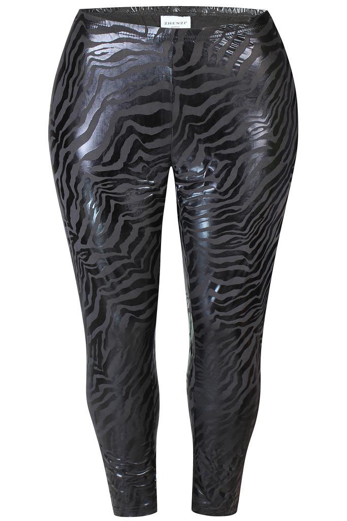 ZHENZI legging Freda zebra glans Maat:, Kleding | Dames, Leggings, Maillots en Panty's, Overige kleuren, Nieuw, Verzenden