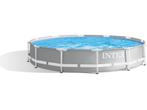 Intex Prism Frame - Opzetzwembad Ø 366 x 76 cm - Inclusief, Verzenden, Nieuw