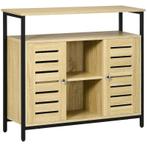 Industrieel Design Ladekast, Dressoir, Keukenkast, 2 Planken