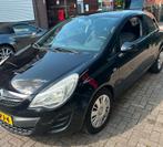 Opel Corsa 1.3 Cdti 70KW 3D 2012 Zwart, Auto's, Startonderbreker, Gebruikt, Zwart, Grijs
