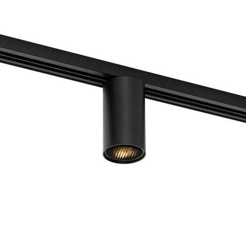 Moderne spot zwart voor railsysteem 1-fase GU10 35mm -, Huis en Inrichting, Lampen | Spots, Nieuw, Metaal of Aluminium