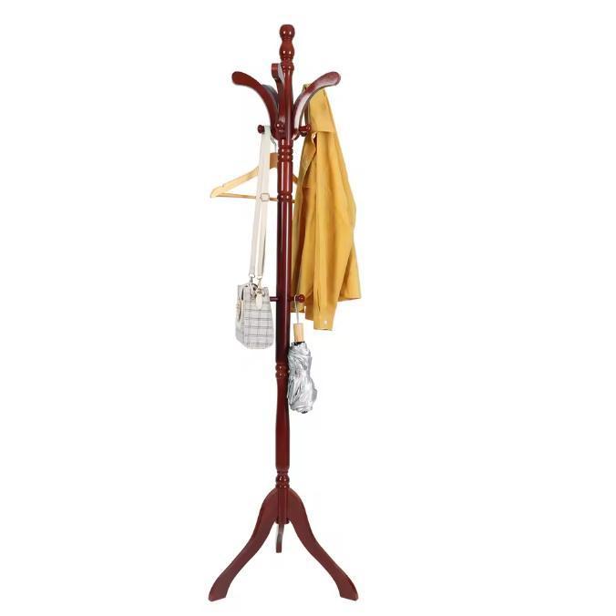 Houten Verstelbare Kapstok – Vrijstaande Halboom met Stang, Huis en Inrichting, Woonaccessoires | Kapstokken, Nieuw, Verzenden