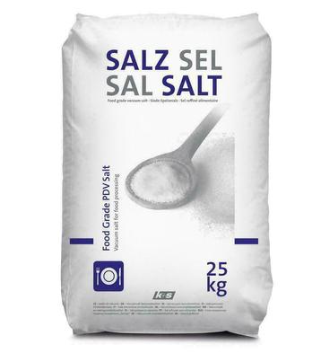 Consumptiezout Food Grade € 4.62/zak  Nitrietzout € 6.90/zak beschikbaar voor biedingen