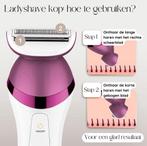Sansbeauté® 6-in-1 Ladyshave - Gezicht - Oksels - Benen -, Sieraden, Tassen en Uiterlijk, Uiterlijk | Gezichtsverzorging, Ophalen of Verzenden