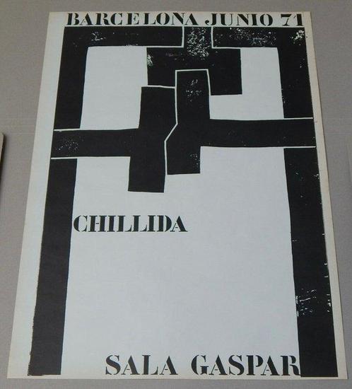 Eduardo Chillida (after) - “Barcelona I”, Antiek en Kunst, Kunst | Tekeningen en Foto's