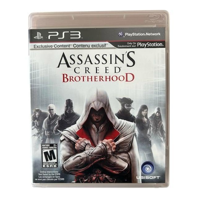 Assassins Creed Brotherhood (USA) (COVER2) (PS3), Spelcomputers en Games, Games | Sony PlayStation 3, Verzenden