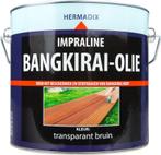 Hermadix Impraline Bangkirai Olie 750 ml, Doe-het-zelf en Verbouw, Verf, Beits en Lak, Nieuw, Verzenden