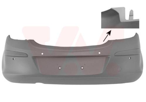 BUMPER VOOR OPEL CORSA D 2006-2011 1239528, Auto-onderdelen, Carrosserie en Plaatwerk, Nieuw, Ophalen of Verzenden