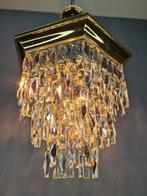 Plafondlamp - Kristal, Messing, Antiek en Kunst