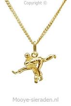 Gouden Judokas ketting hanger, Verzenden, Nieuw