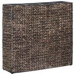 vidaXL Plantenbak verhoogd met 4 potten waterhyacint bruin, Overige materialen, Verzenden, Nieuw, 60 tot 100 cm