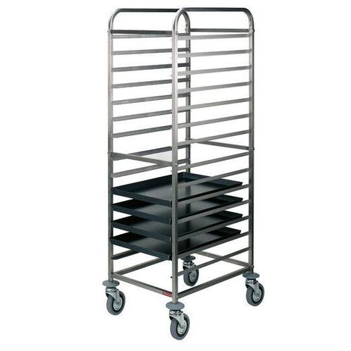 Silowagen, r.v.s. schalen, 14x 600x400 mm, 85 mm | Diamond |, Zakelijke goederen, Horeca | Overige, Verzenden