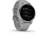 Garmin vívoactive 4S - Smartwatch - GPS met muziek - Zilver, Verzenden, Zo goed als nieuw