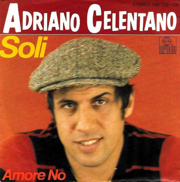 vinyl single 7 inch - Adriano Celentano - Soli, Cd's en Dvd's, Vinyl Singles, Zo goed als nieuw, Verzenden