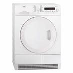 Aeg T75280ac Condensdroger 8kg, Ophalen of Verzenden, Zo goed als nieuw, Voorlader, 85 tot 90 cm