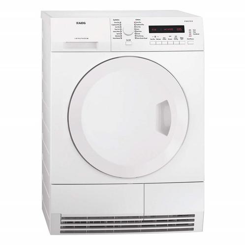 Aeg T75280ac Condensdroger 8kg, Witgoed en Apparatuur, Wasdrogers, Zo goed als nieuw, Voorlader, 85 tot 90 cm, Ophalen of Verzenden