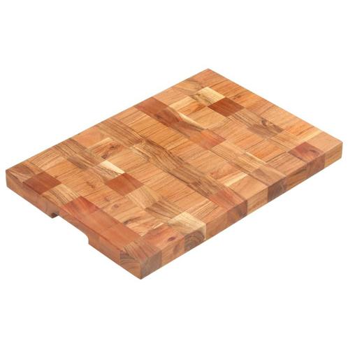 vidaXL Hakblok 50x34x3,8 cm massief acaciahout, Huis en Inrichting, Keuken | Keukenbenodigdheden, Nieuw, Verzenden