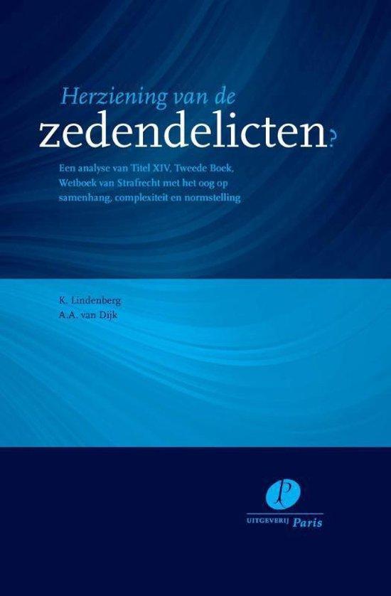 9789462510951 Herziening van de zedendelicten?, Boeken, Schoolboeken, Zo goed als nieuw, Verzenden