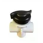 Vita Spa Diverter Valve 2 Inch Swirl Black, Verzenden, Nieuw