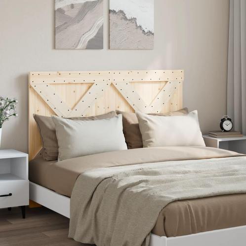 vidaXL Hoofdbord 140x104 cm massief grenenhout, Huis en Inrichting, Slaapkamer | Bedden, Bruin, Nieuw, Hout, Verzenden