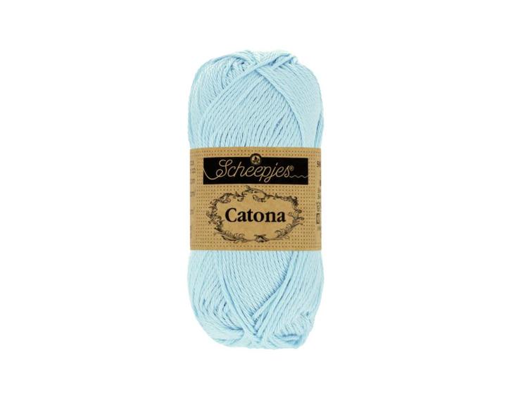 Scheepjes Catona - 10g - 173 Bluebell, Hobby en Vrije tijd, Breien en Haken, Breien of Haken, Nieuw, Wol of Garen, Ophalen of Verzenden