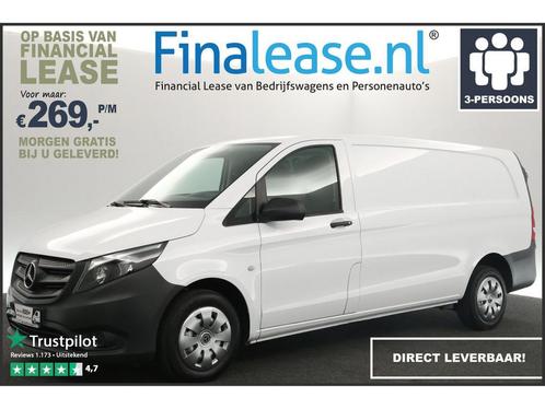 Mercedes-Benz Vito 110 CDI Extra Lang Airco Cruise €269pm, Auto's, Bestelauto's, Te koop, Handgeschakeld, Diesel, Wit, Mercedes-Benz