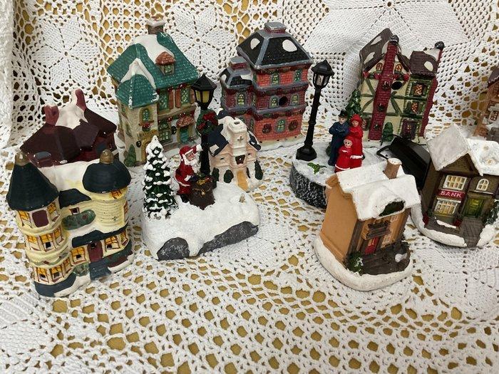 Kerstdecoratie (18) - Hars, Keramiek, Diversen, Kerst