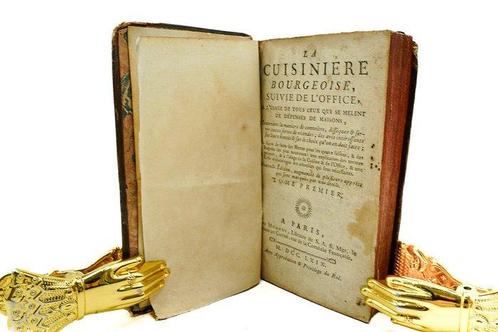Menon - La cuisinière bourgeoise - 1769, Antiek en Kunst, Antiek | Boeken en Bijbels