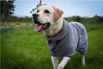 Honden Badjas Grijs (Hondenkleding), Dieren en Toebehoren, Ophalen of Verzenden, Nieuw, Hondenbadjas